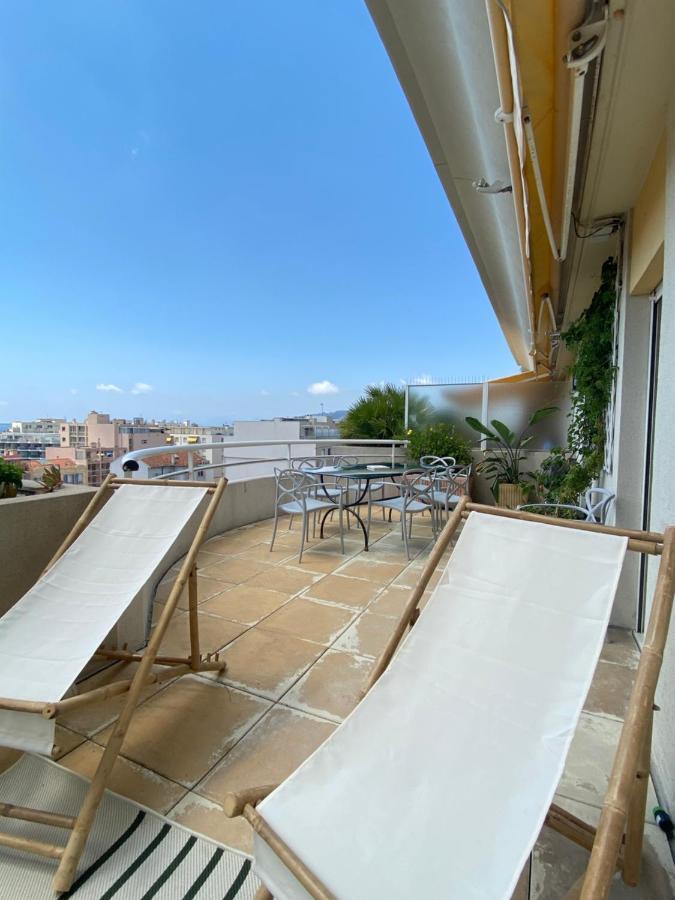 T3 Climatise Villa Juana Avec Parking Et Proche Plage Antibes Ngoại thất bức ảnh